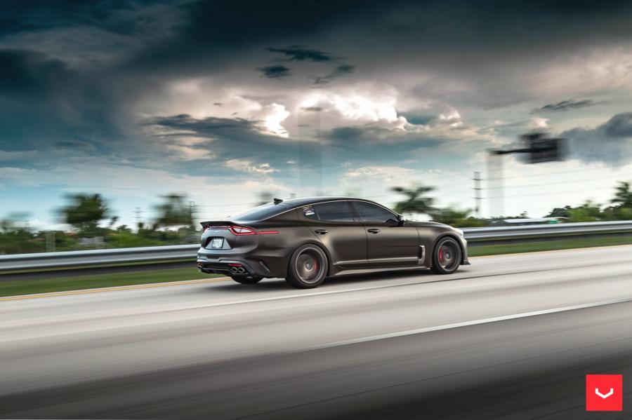  Kia Stinger GT on Vossen Wheels (HF-1) 2019 года  (фото 9 из 24)